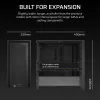 CORSAIR FRAME 4000D Juodas Midi bokštas