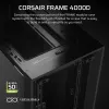 CORSAIR FRAME 4000D Juodas Midi bokštas