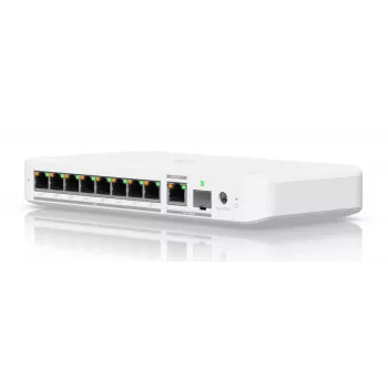 UBIQUITI NETWORKS UniFi Switch USW-Flex-2.5G-8-PoE 8x 2.5GbE RJ45, 1x 10GbE SFP+, 196 W