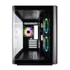 Korpusas FSP S380-BA Mini Tower mITX, mATX Juodas ARGB