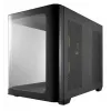 Korpusas FSP S380-BA Mini Tower mITX, mATX Juodas ARGB
