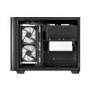 Korpusas FSP S380-BA Mini Tower mITX, mATX Juodas ARGB