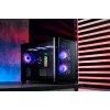 Korpusas FSP S380-BA Mini Tower mITX, mATX Juodas ARGB
