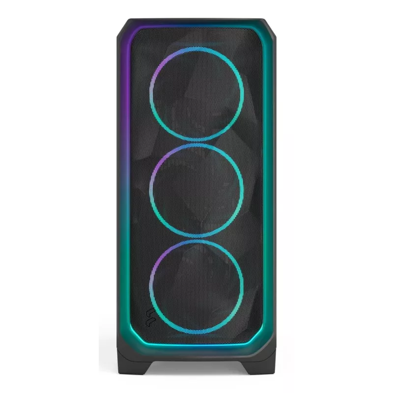 FRACTAL DESIGN Meshify 3 Ambience Pro RGB Juodas Tg Šviesiai Tonuotas