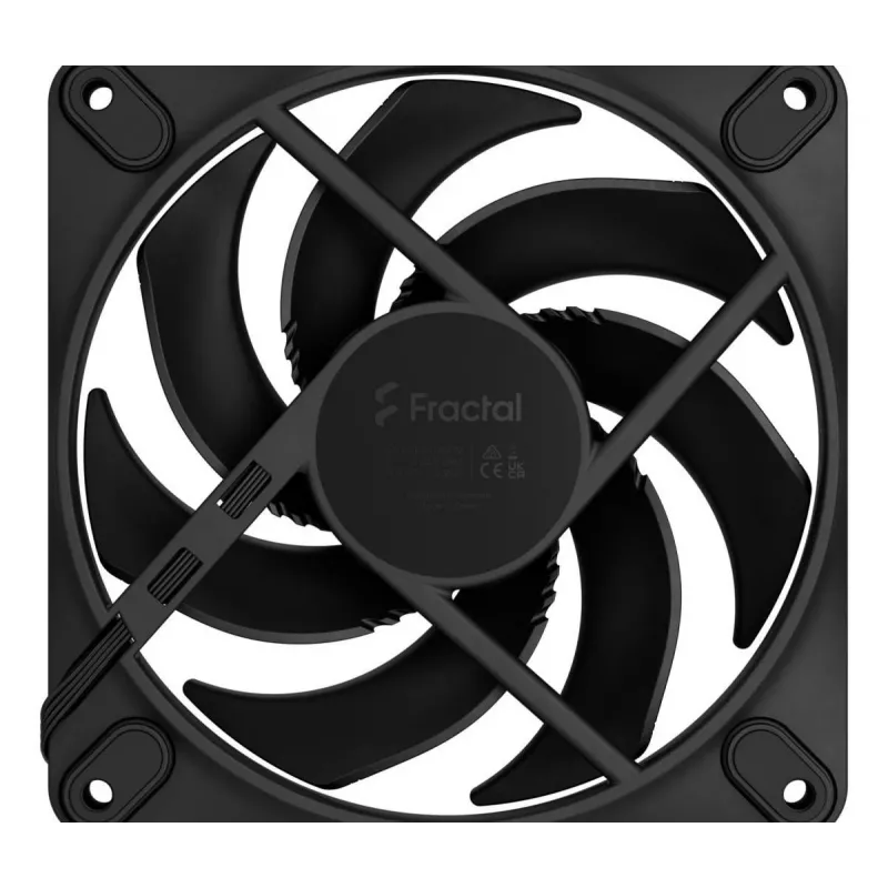 FRACTAL DESIGN Ventiliatorius Momentum 12 Juodas