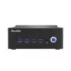 Shuttle Nano PC NA10H7, AMD Ryzen™ 7-8845HS APU, Radeon780M, 2xHDMI, 2xUSB-C 4.0(DP), 2x2.5Gbit LAN, 24/7 nuolatinis darbas, su VESA