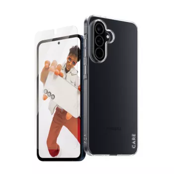 PanzerGlass CARE by Fashion 2-in-1 rinkinys Samsung Galaxy A56 5G atsparus įbrėžimams ir smūgiams