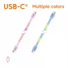 CLUB3D USB-C® karoliukų laidas rožinis, 2 m, USB C, USB C, 0.48 Gbit/s, rožinė