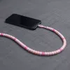 CLUB3D USB-C® karoliukų laidas rožinis, 2 m, USB C, USB C, 0.48 Gbit/s, rožinė