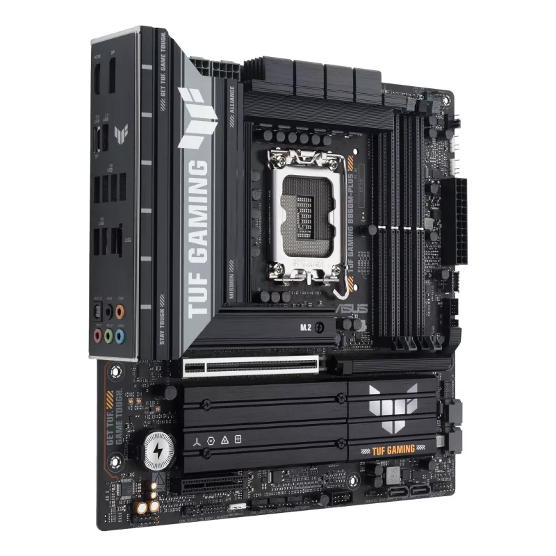 ASUS TUF GAMING B860M-PLUS pagrindinė plokštė Intel B860 LGA 1851 (Socket V1) micro ATX
