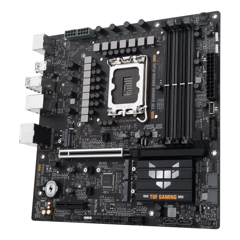 ASUS TUF GAMING B860M-PLUS pagrindinė plokštė Intel B860 LGA 1851 (Socket V1) micro ATX