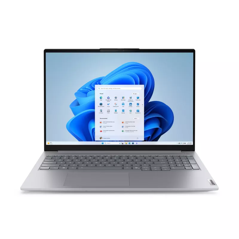 Nešiojamas kompiuteris Lenovo ThinkBook 16 G8 IRL Intel Core 5 210H 40,6 cm (16 colių) WUXGA 16 GB DDR5-SDRAM 512 GB SSD Wi-Fi 6E (802.11ax) Windows 11 Pro Nordic Grey