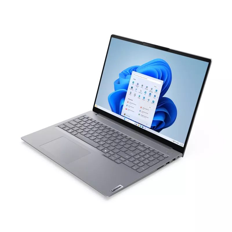 Nešiojamas kompiuteris Lenovo ThinkBook 16 G8 IRL Intel Core 5 210H 40,6 cm (16 colių) WUXGA 16 GB DDR5-SDRAM 512 GB SSD Wi-Fi 6E (802.11ax) Windows 11 Pro Nordic Grey