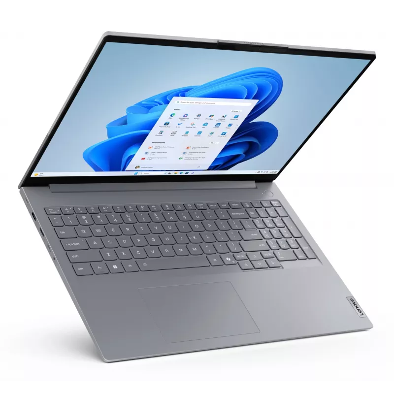 Nešiojamas kompiuteris Lenovo ThinkBook 16 G8 IRL Intel Core 5 210H 40,6 cm (16 colių) WUXGA 16 GB DDR5-SDRAM 512 GB SSD Wi-Fi 6E (802.11ax) Windows 11 Pro Nordic Grey