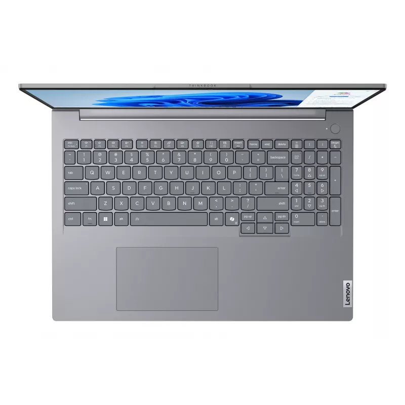 Nešiojamas kompiuteris Lenovo ThinkBook 16 G8 IRL Intel Core 5 210H 40,6 cm (16 colių) WUXGA 16 GB DDR5-SDRAM 512 GB SSD Wi-Fi 6E (802.11ax) Windows 11 Pro Nordic Grey