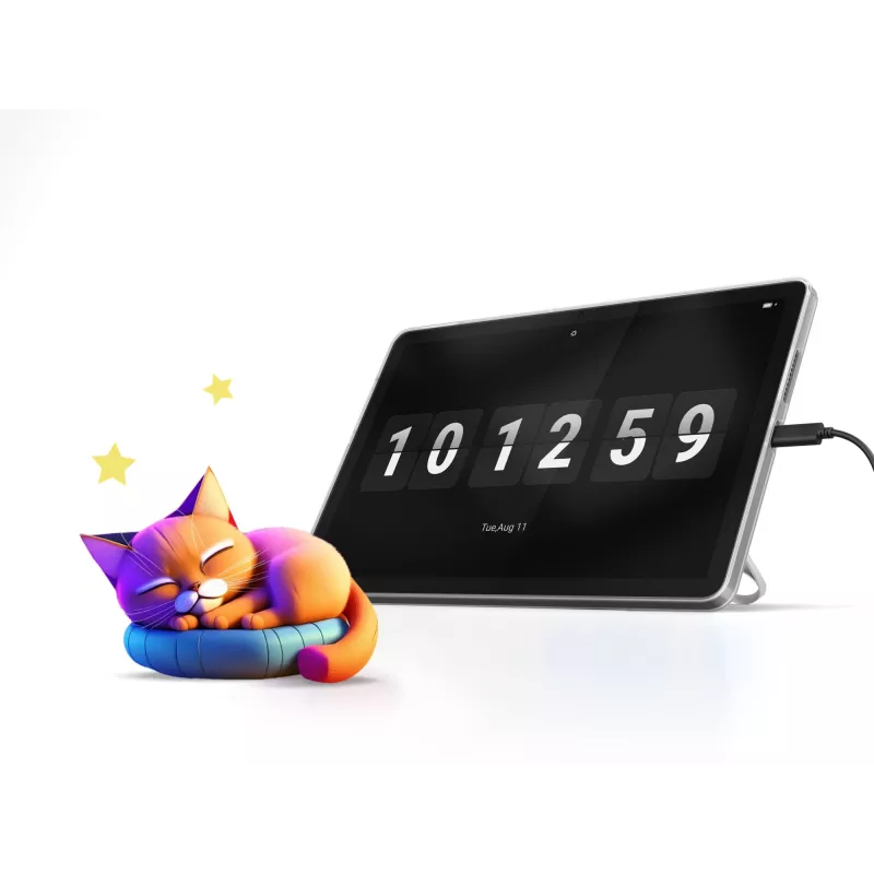 Planšetinis kompiuteris Lenovo Tab 10,1 colio, 64 GB, 4 GB RAM, Wi-Fi 5, Android 14, pilka