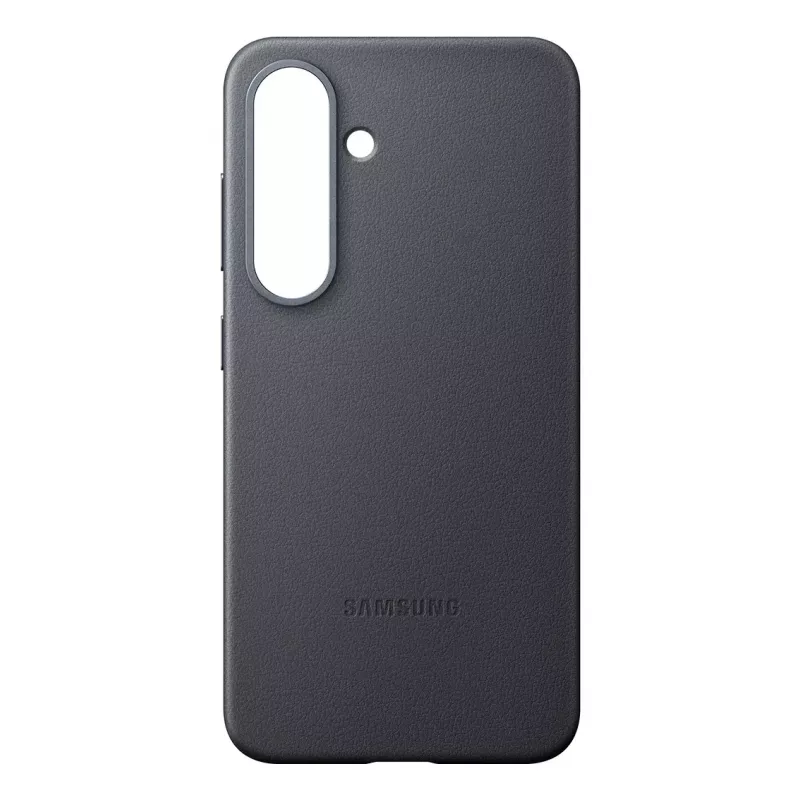 Dangtelis Samsung Galaxy S25 dirbtinės odos juodas