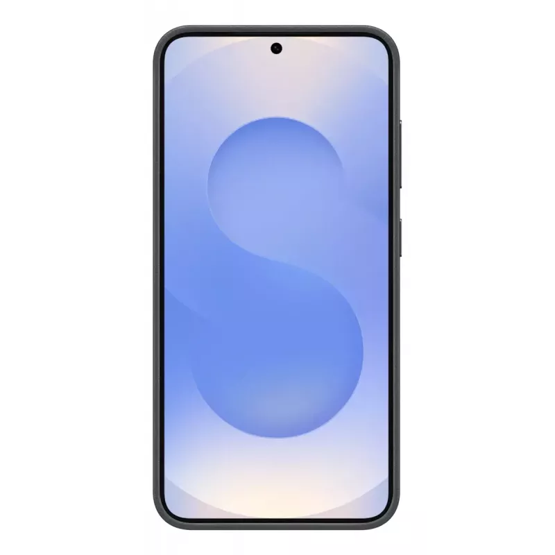 Dangtelis Samsung Galaxy S25 dirbtinės odos juodas