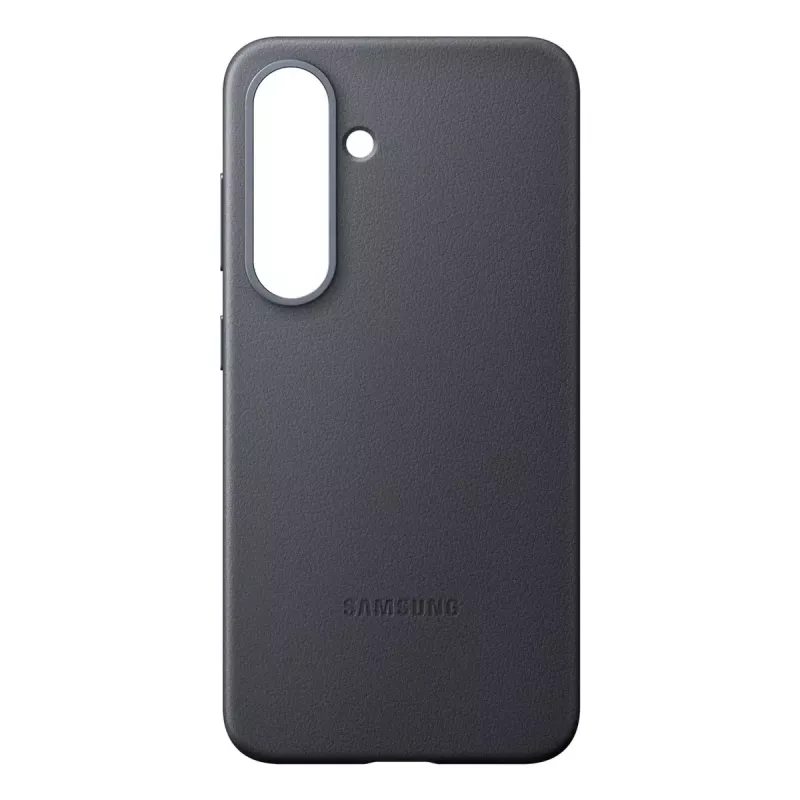 Dangtelis Samsung Galaxy S25 dirbtinės odos juodas