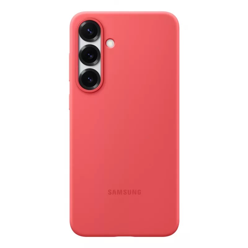 Samsung EF-PS936 silikoninis dėklas, skirtas Galaxy S25+, raudonas
