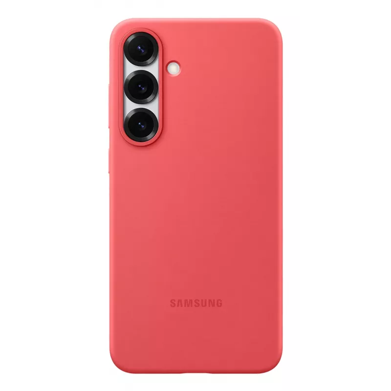 Samsung EF-PS936 silikoninis dėklas, skirtas Galaxy S25+, raudonas