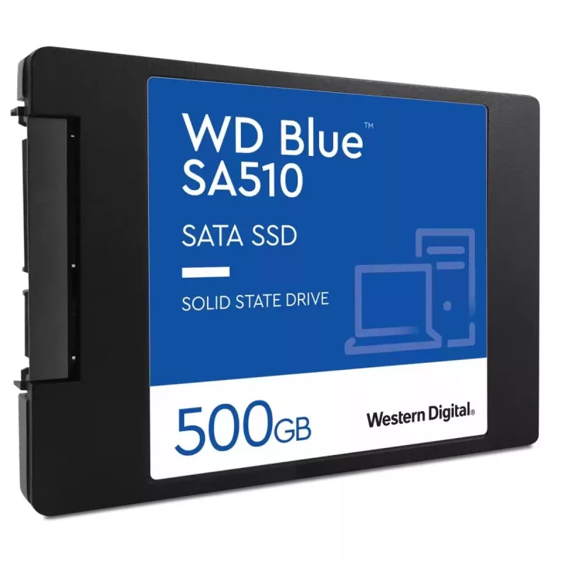 WESTERN DIGITAL SSD - WD Blue SA510 - 500GB - SATA 6Gb/s - 2,5 colio - 7 mm korpuse