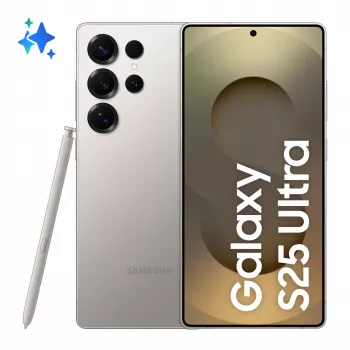 Samsung Galaxy S25 Ultra 17,5 cm (6,9 colio) Dual SIM Android 15 5G USB Type-C 12 GB 512 GB 5000 mAh Pilka, Titanium