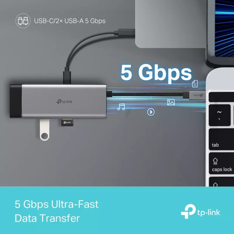 TP-Link UH5020C USB-C stotelė HDMI USB 3.2 5 Gbit/s