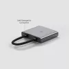 USB Type-C šakotuvas TP-Link UH3020C — 3 prievadai (HDMI, USB-A, USB-C), 5 Gbit/s, HDMI 4K@60Hz, PD iki 100W, aliuminis, 0,18 m laidas