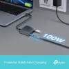 USB Type-C šakotuvas TP-Link UH3020C — 3 prievadai (HDMI, USB-A, USB-C), 5 Gbit/s, HDMI 4K@60Hz, PD iki 100W, aliuminis, 0,18 m laidas