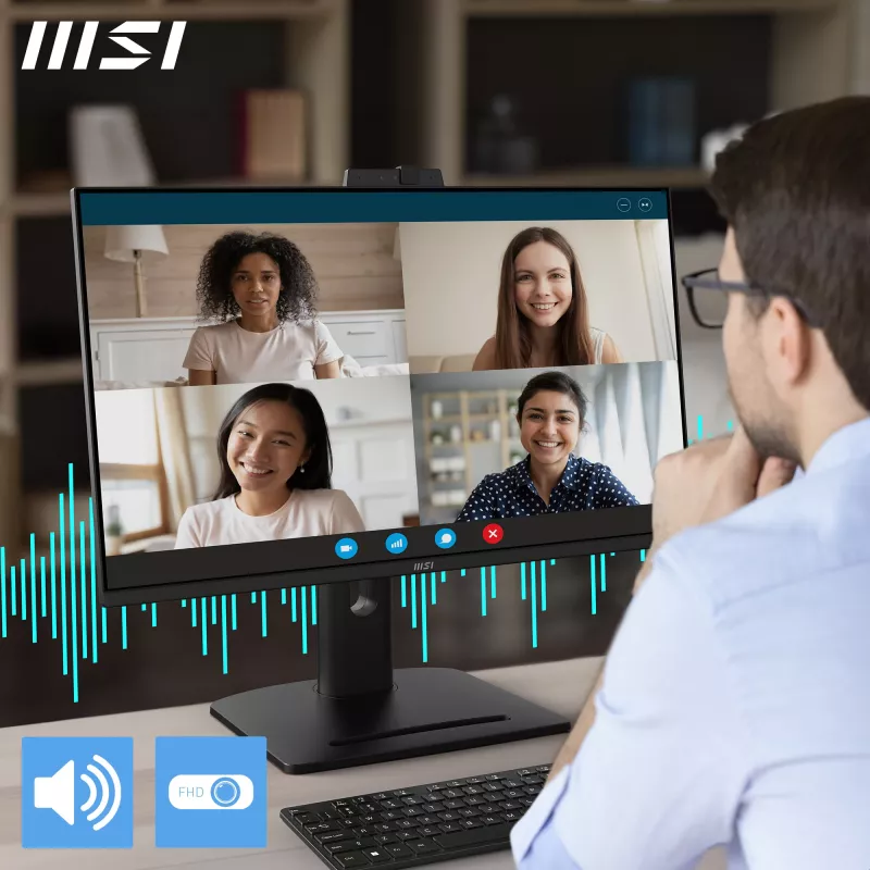 Monitorius MSI Pro MP275QPDG 27 colių IPS LCD QHD 2560x1440