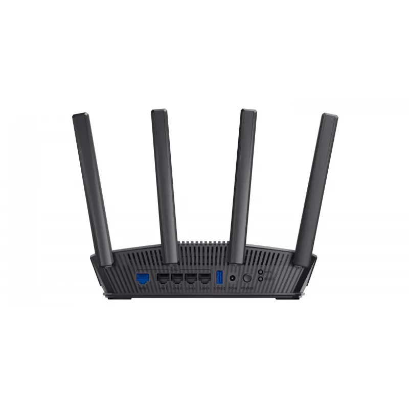 ASUS RT-BE82U BE6500 belaidis maršrutizatorius 2.5 Gigabit Ethernet dviejų juostų (2,4 GHz / 5 GHz) Juodas