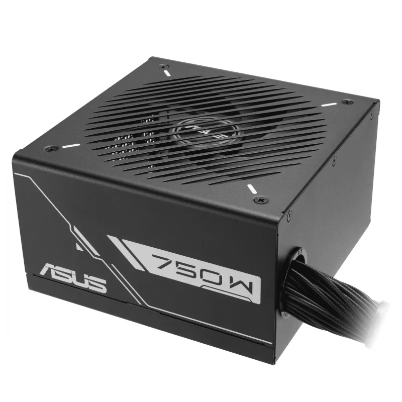 ATX maitinimo blokas ASUS Prime-750B-BLACK 750 W, 80 PLUS Bronze, 135 mm ventiliatorius, 20+4 pin, 3× PCIe 8-pin, nemodulinis