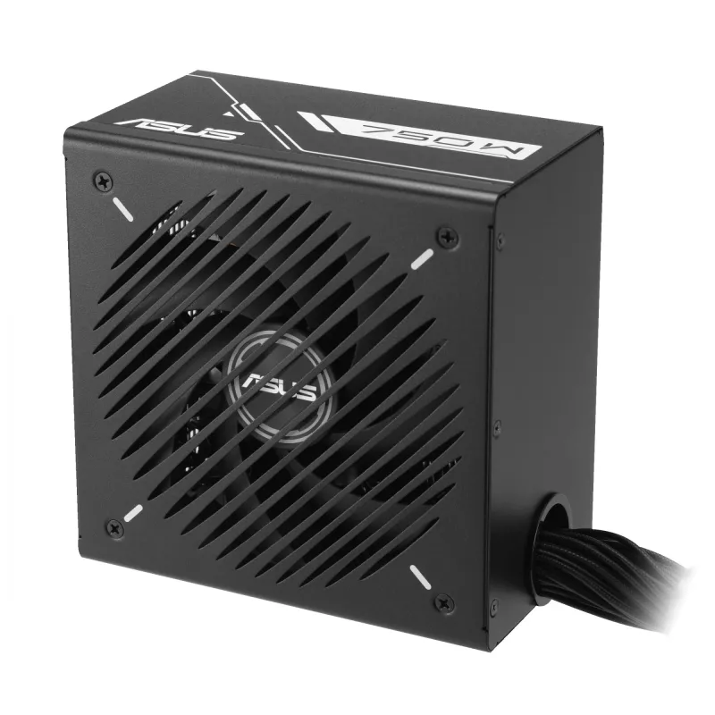 ATX maitinimo blokas ASUS Prime-750B-BLACK 750 W, 80 PLUS Bronze, 135 mm ventiliatorius, 20+4 pin, 3× PCIe 8-pin, nemodulinis