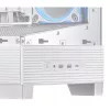 PC korpusas ASUS A31 Plus TG ARGB WHITE Midi Tower — ATX, grūdintas stiklas, ARGB, 3x120mm + 1x120mm ventiliatoriai, 38 cm vaizdo plokštė, 165 mm CPU aušintuvas