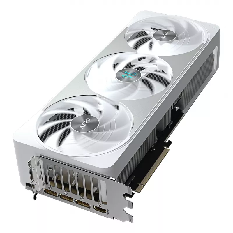 Vaizdo plokštė GIGABYTE GeForce RTX 5070 Ti 16GB GDDR7, PCIe 5.0, 8960 CUDA, 30000 MHz, 256 bit, WINDFORCE 3X, balta