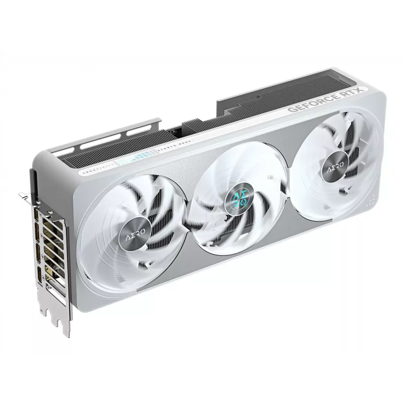 Vaizdo plokštė GIGABYTE GeForce RTX 5070 Ti 16GB GDDR7, PCIe 5.0, 8960 CUDA, 30000 MHz, 256 bit, WINDFORCE 3X, balta