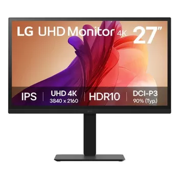 LG 27BA45U-B monitorius 68,6 cm (27 colių) 3840 x 2160 pikseliai 4K Ultra HD juodas