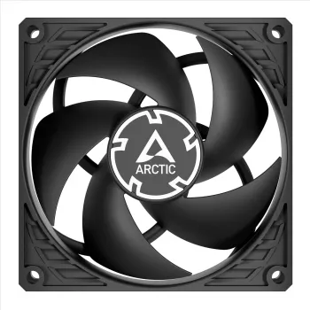 ARCTIC P9 Silent (Juoda) - 92 mm tylus ventiliatorius, 9,2 cm, 40,7 m³/h, juoda