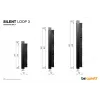 be quiet! Silent Loop 3 360 mm procesoriaus vandens aušinimo sistema 12 cm Juoda 1 vnt.