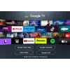 Televizorius TCL V6C 43 colių 4K Ultra HD DLED, Direct‑LED, Google TV, HDR10+, 3840×2160, 60Hz, 20W