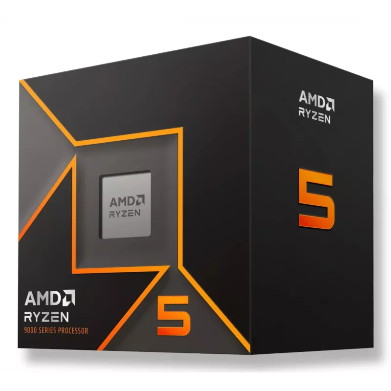 AMD Ryzen 5 9600 5.20 GHz – 6 branduoliai – Socket AM5 – 38 MB talpykla – 65 W – Radeon – BOX