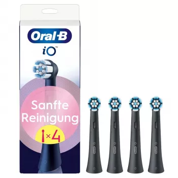 Oral-B 194631 dantų šepetėlio galvutė 4 vnt Juoda