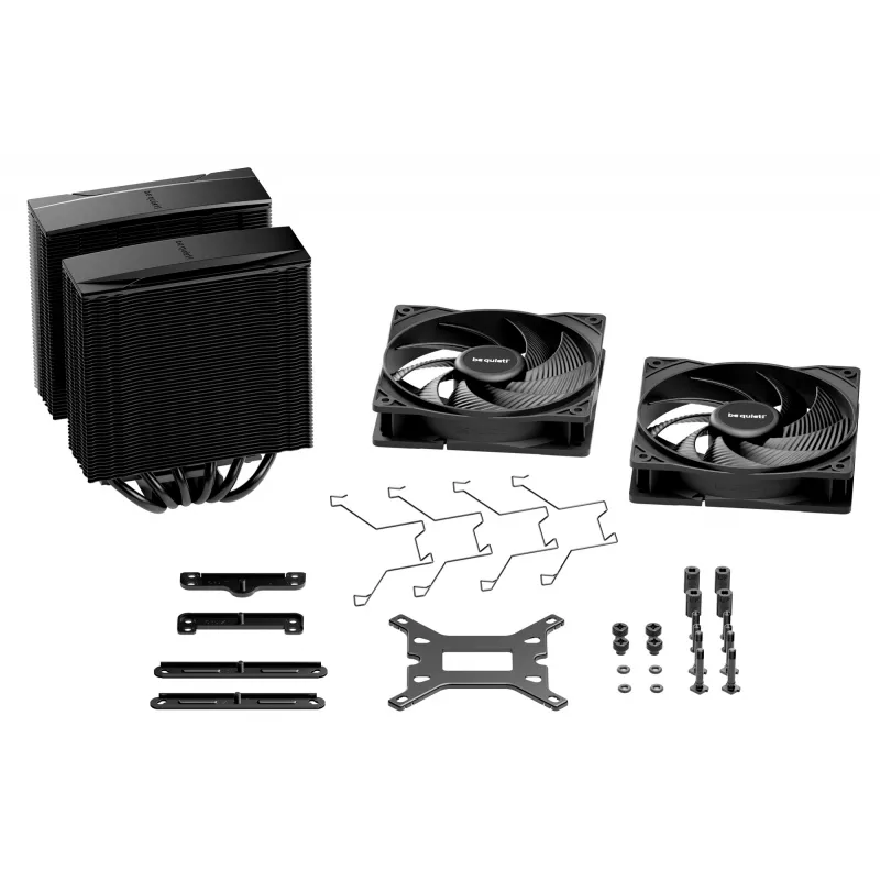 be quiet! Pure Rock Pro 3 Black procesoriaus oro aušintuvas 12 cm 1 vnt.