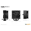 be quiet! Pure Rock 3 Black Procesoriaus aušintuvas 12 cm 1 vnt.
