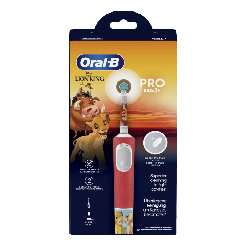 Oral-B Kids VITALITYPROLIONK elektrinis dantų šepetėlis vaikams