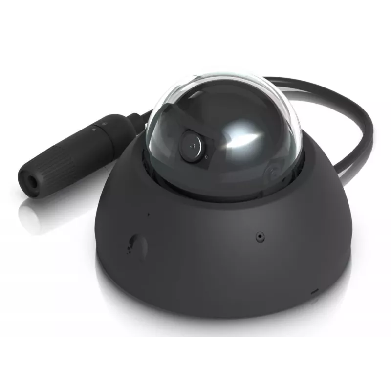 UBIQUITI NETWORKS UVC-AI-DOME Unifi AI vaizdo stebėjimo kupolinė IP kamera, 4K, juoda
