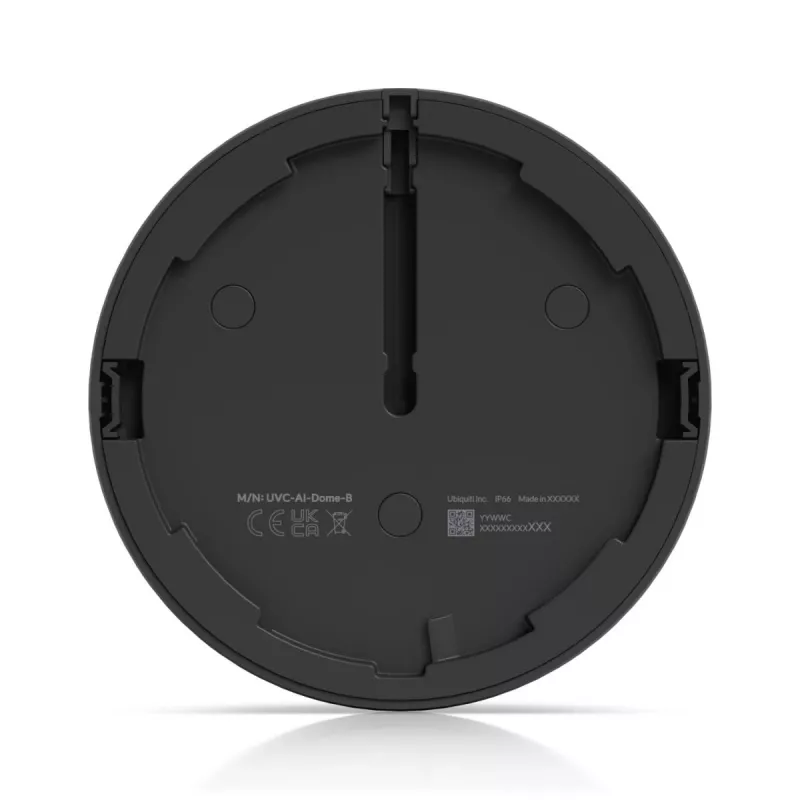 UBIQUITI NETWORKS UVC-AI-DOME Unifi AI vaizdo stebėjimo kupolinė IP kamera, 4K, juoda