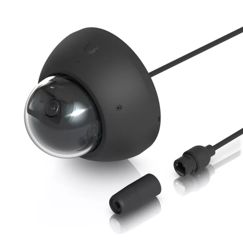 UBIQUITI NETWORKS UVC-AI-DOME Unifi AI vaizdo stebėjimo kupolinė IP kamera, 4K, juoda