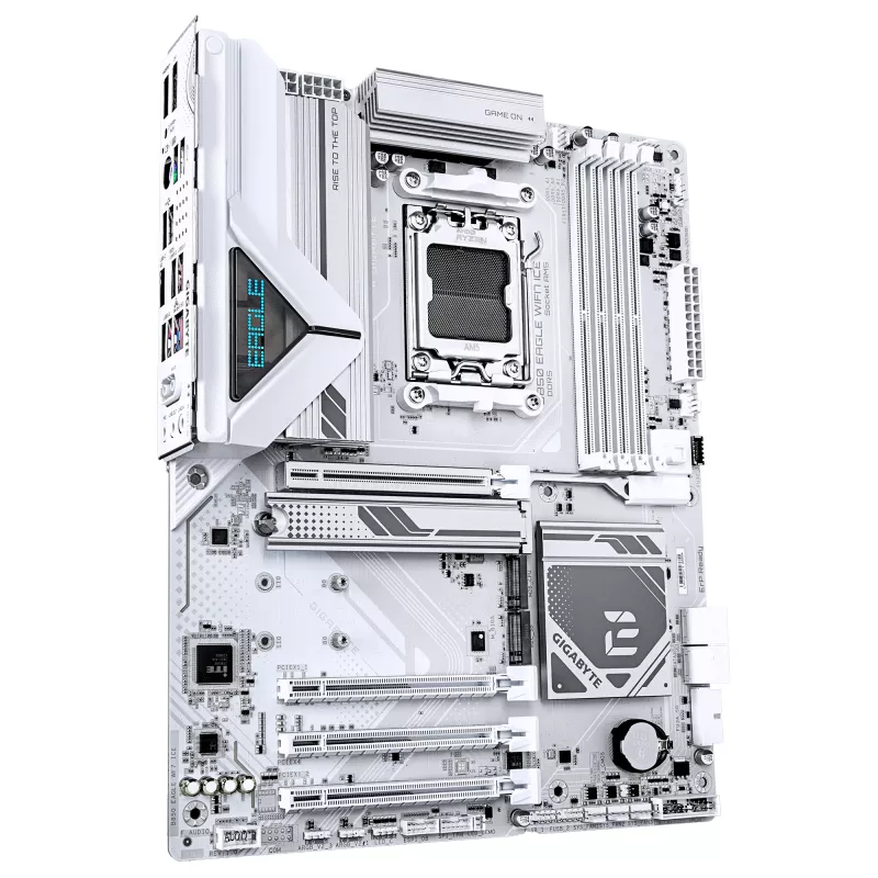 Motininė plokštė GIGABYTE B850 EAGLE WIFI7 ICE, AMD B850, Socket AM5, ATX